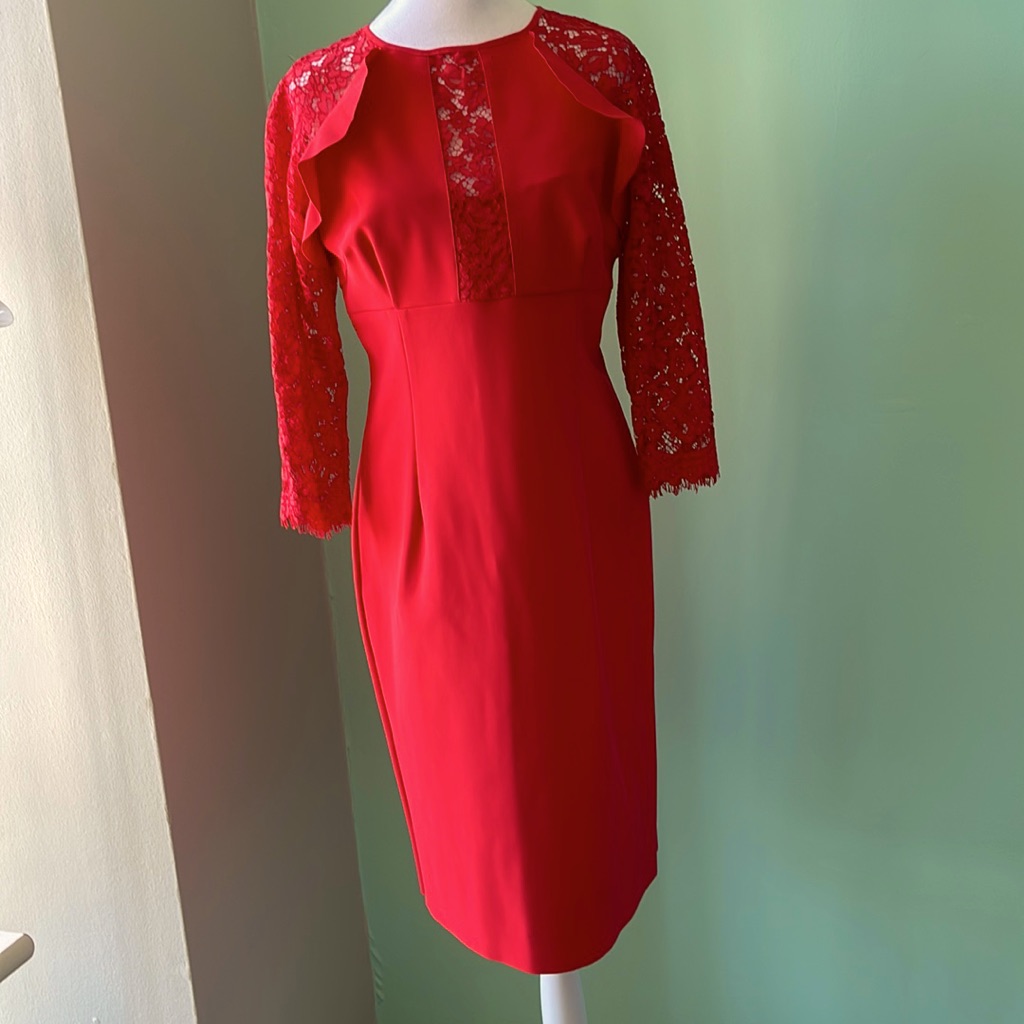 Red Dress In Size 12